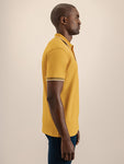 Polo Tipped Golfer Mustard