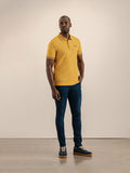 Polo Tipped Golfer Mustard