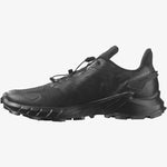 SALOMON SUPERCROSS 4 TRAIL RUNNING SHOE BLACK MONO
