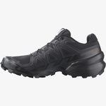 SALOMON SPEEDCROSS 6 TRAIL RUNNING SHOE BLACK