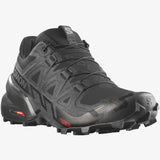 SALOMON SPEEDCROSS 6 TRAIL RUNNING SHOE BLACK