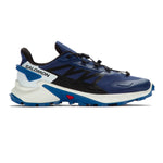SALOMON SUPERCROSS 4 TRAIL RUNNING SHOE BLUE/WHITE